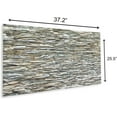 thumbnail image 2 of Panneaux Muraux Rétro-Art 3D, Mur de Pierre, PVC, 2 of 4