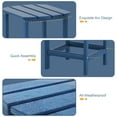 thumbnail image 6 of TORVA Adirondack Outdoor Garden Side Table, HDPE Recycled Plastic End Table for Patio, Garden Coffee Table Weather Resistant, Navy Blue, 6 of 10