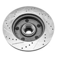 thumbnail image 7 of Detroit Axle - Front Drilled Brake Rotors for 2-Wheel ABS 94-01 Ford E-150 Econoline 94-96 F-150 RWD Models: 11.73 inch Rotor, 7 of 7