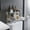 silver, variant on Over Toilet Storage Shelf, 2 Tier Bathroom Vanity Organizer, Metal Space Saving Shelf for Bathroom Organization,Toilet Tank Storage Rack

