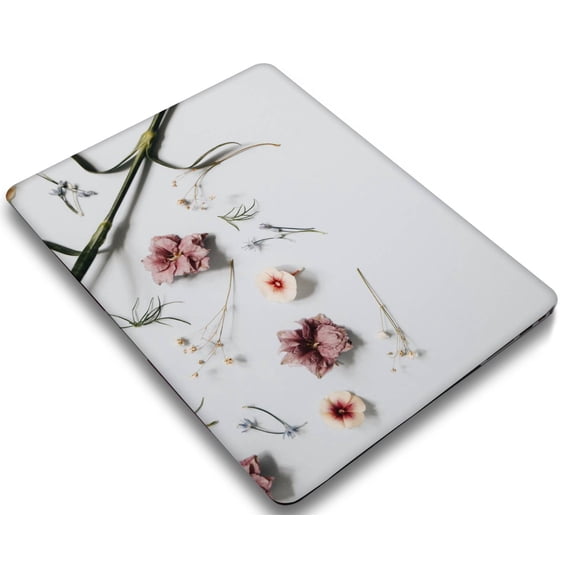 KSK KAISHEK Compatible MacBook Pro 15 inchs Case 2016 2017 2018 2019 Rel. Model A1990 A1707, Plastic Hard Shell Cover, Flower 1736