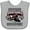 AC-Heather Grey, variant on Inktastic Future Snowmobile Champion Boys or Girls Baby Bib