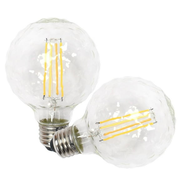 Sylvania 41345 - LED4G25DIM827CRYSTALRP2 6/CS 2/SKU G25 Globe LED Light Bulb