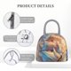 thumbnail image 4 of Fotbe Sailing Ship Ocean Sunset Bolsa de Almuerzo con Estampado, Lonchera Aislada, Contenedor de Comida Reutilizable Tipo Cooler a Prueba de Fugas, 4 of 6