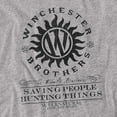 thumbnail image 2 of Supernatural Winchester Anti Possession Women's T Shirt, Athletic Heather, 2X-Large, 2 of 6