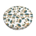 thumbnail image 2 of Xecao's Cute Bunny Print Stool Covers offer stylish, washable protection for PU round bar stools, perfect for home or commercial use., 2 of 7