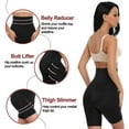 thumbnail image 3 of VASLANDA Women Premium Compression Tummy Control Shapewear Shorts Seamless High Waist Shaping Underwear No Panty Line, 3 of 6