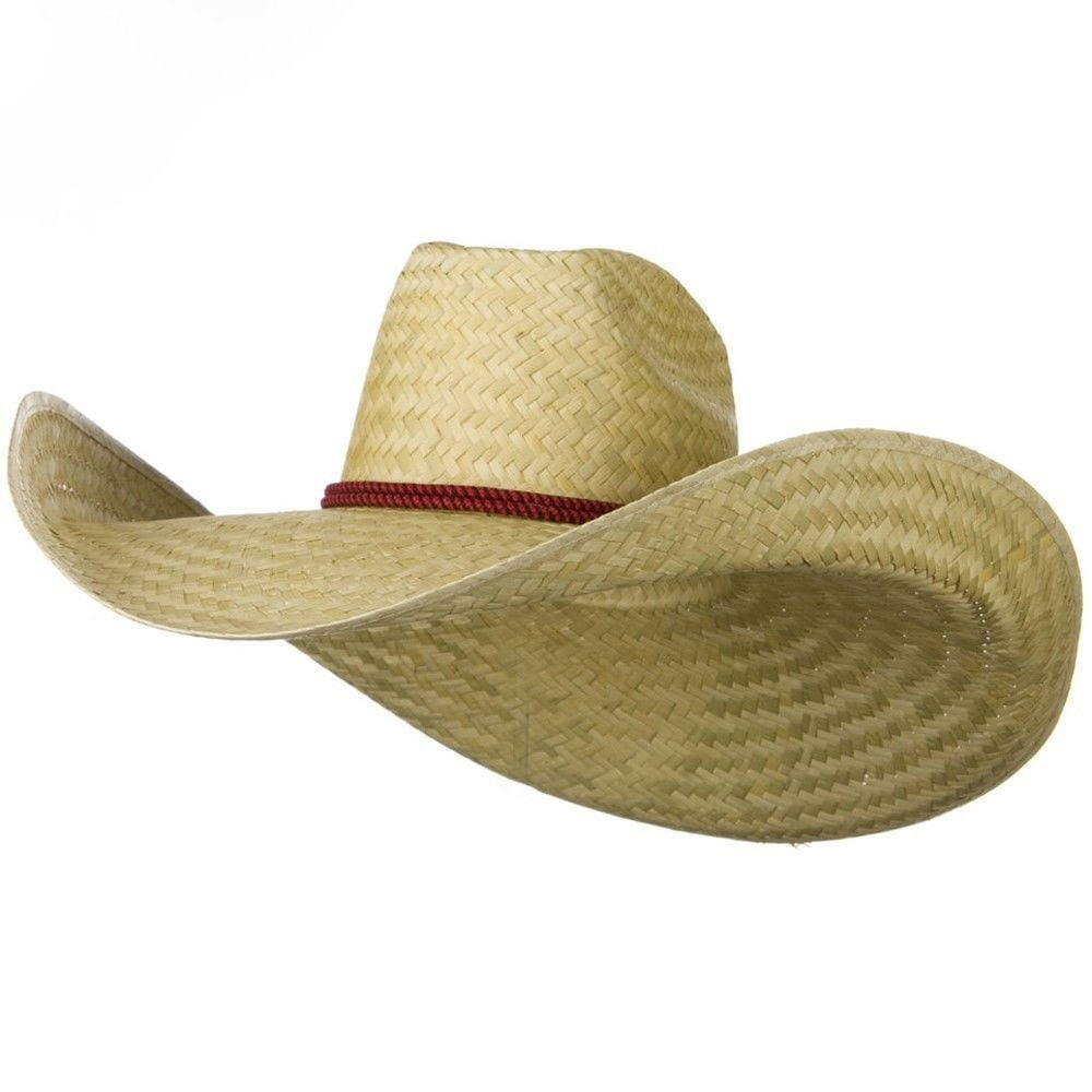 giant straw cowboy hat