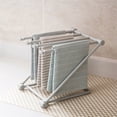 thumbnail image 4 of ZPSHYD Folding Rag Rack, Plastic Thickened Foldable Rag Drying Rack, Towel Rag Storage Rack for Kitchen Countertop Bathroom(Grey), 4 of 8