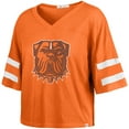 thumbnail image 2 of Women's '47 Orange Cleveland Browns Premier Scout Cropped V-Neck T-Shirt, 2 of 3