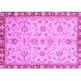 thumbnail image 1 of Ahgly Company Indoor Rectangle Oriental Purple Traditional Area Rugs, 8' x 10', 1 of 4