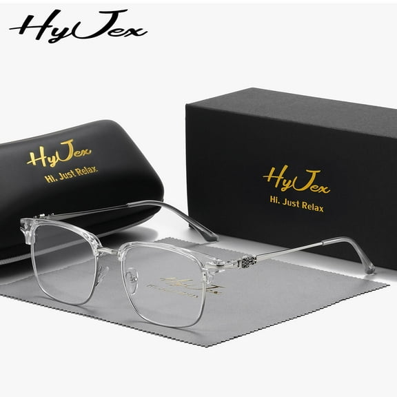 HyJex Unisex Anti-Blue Light Glasses Lightweight Frame Trendy Exquisite Glasses