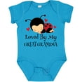 thumbnail image 3 of Inktastic Loved by My Great Grandma Girls Baby Bodysuit, 3 of 5