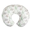 Boppy Organic Original Support Nursing Pillow Cover, Taupe Bear Family, 100% Organic Cotton, Gray