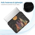 thumbnail image 2 of FORMRS 15-15.6 inch Laptop Sleeve Case Soft Carrying Quilted Computer Bag Cover, Abstract Mountain, 2 of 7