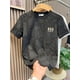 thumbnail image 5 of Camisetas estampadas con gráficos de rock para hombre, camisetas de motociclista Katoen para hombre, camisetas bordadas Harajuku de manga corta Kpop Trendyol, 5 of 5