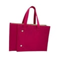 thumbnail image 2 of GUOOL Felt Bag Utility Multipurpose Carrying Case Foldable for Office Work Outdoor Pink, 2 of 9