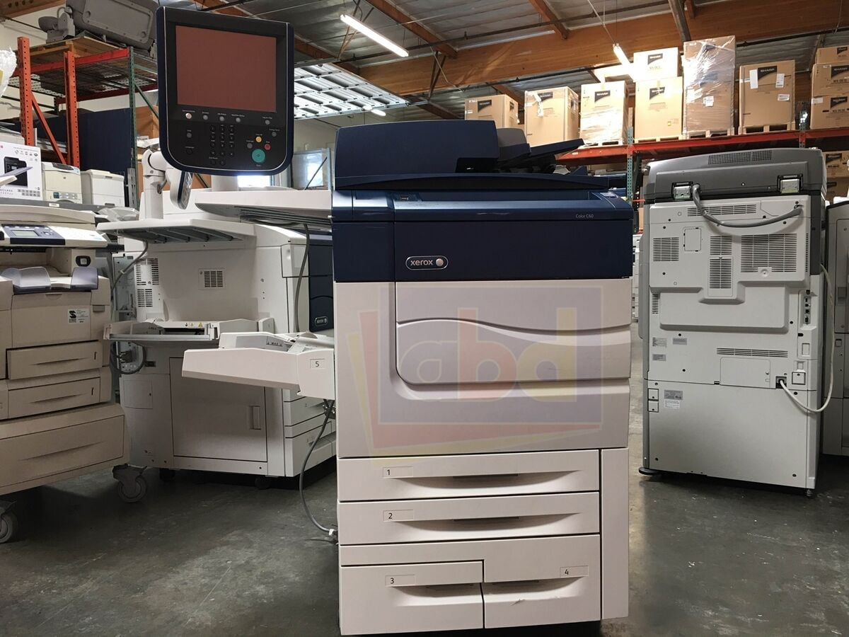 Used Xerox Color C60 Press Digital Laser Production Printer 65ppm