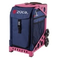 thumbnail image 4 of Bolsa ZUCA Midnight Navy Sport con marco rosa y juego de 5 bolsas, 4 of 9