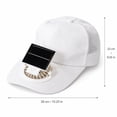 thumbnail image 2 of Solar Powered Fan Baseball Cap, 3 Speed Adjustable Breathable Mesh, for Adult Outdoor Fishing Hiking Summer Daily Use, Red 1 Pack Fan Hat with Brim, 2 of 8