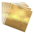 thumbnail image 2 of Paquete 100 Hojas Oro Falso 14X14 Policraft, 2 of 7