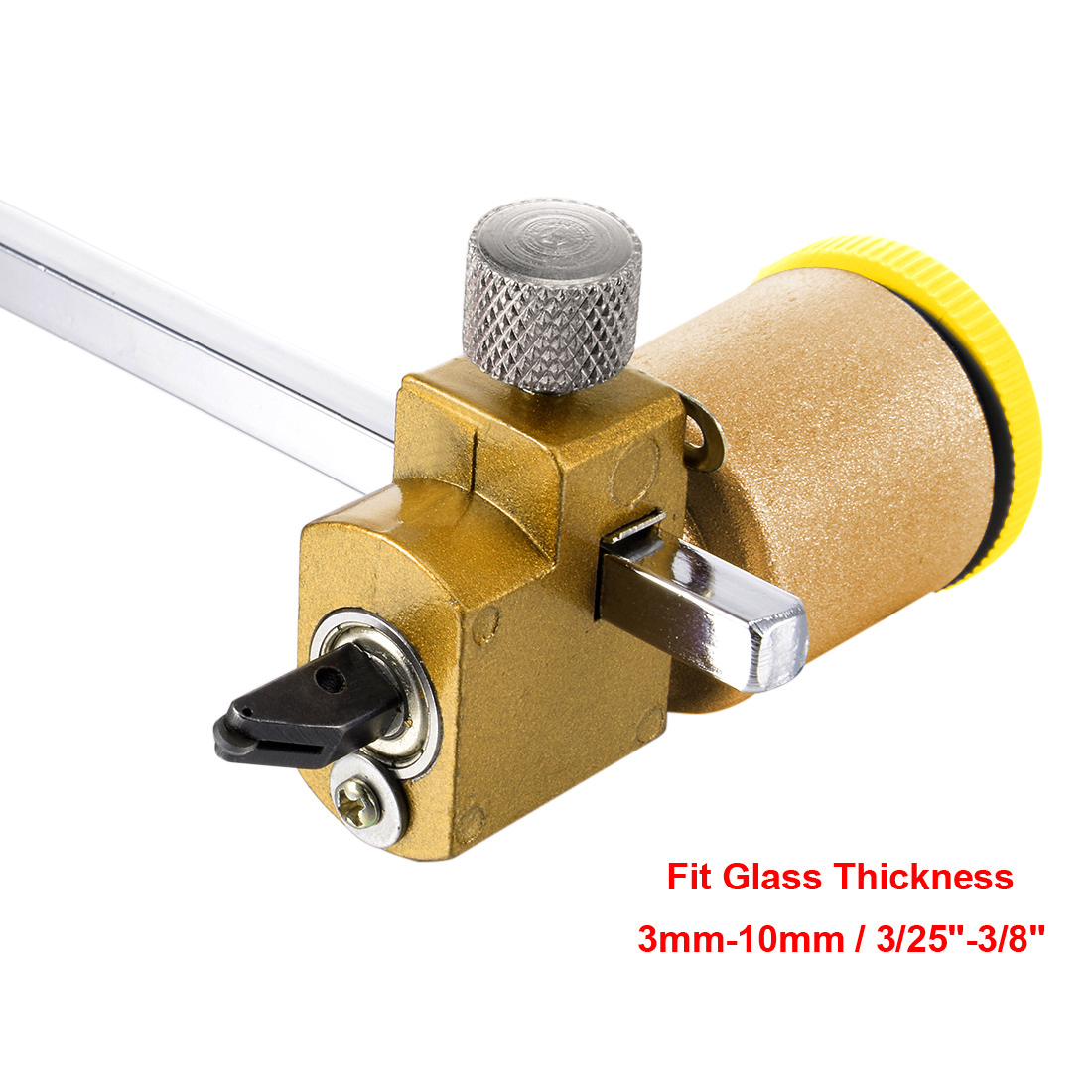 Unique Bargains 40cm Adjustable Oil Feed Compasses Type Glass Circle Circular Cutter