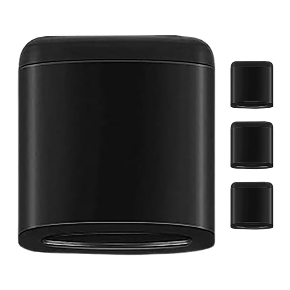 4 Pcs Air Fryer Non-scratch Tips Rubber Feet Replacement Black