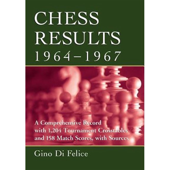 Pre-Owned Chess Results: Chess Results, 1964-1967: A Comprehensive Record with 1,204 Tournament Crosstables and 158 Match Scores, with Sources (Paperback)