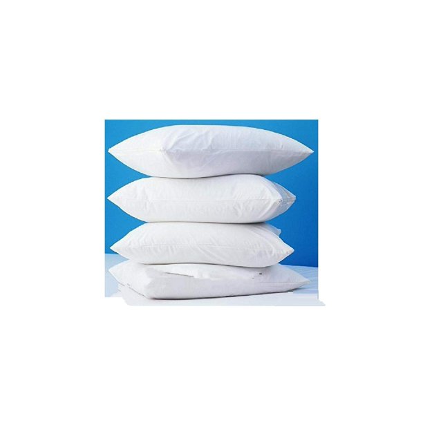 4 Pack Zippered Vinyl Pillow Covers Waterproof Protectors