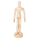 thumbnail image 1 of Marionetas de dibujo artístico con articulaciones móviles, juguete ideal para niños para juegos creativos, figura articulada de madera de 8", 1 of 8