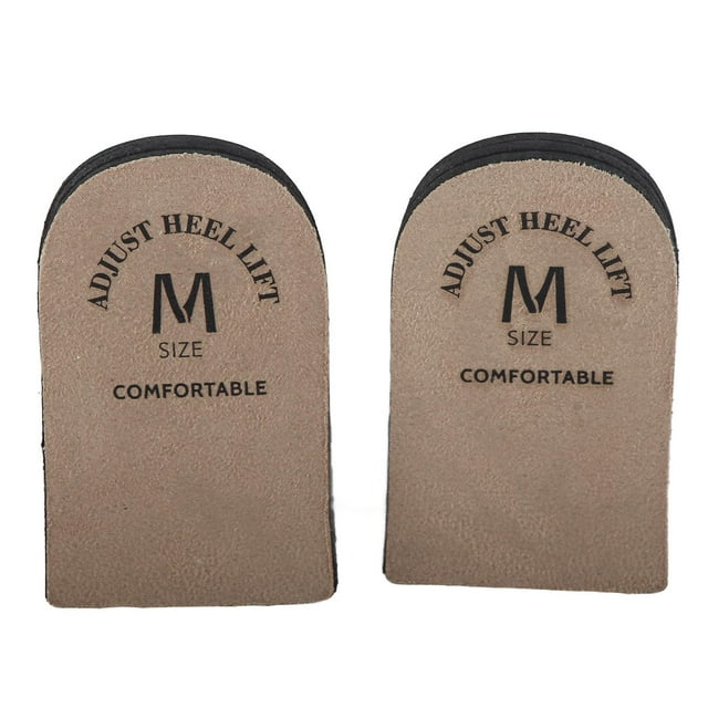 Semelles rehaussantes 3 couches EVA marron pour talons hauts, pour hommes et femmes, bottes, chaussures de sport, taille M
