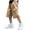 Khaki, variant on ZACPNCV Boy's Baggy Cargo Shorts Straight Leg Cool Shorts Flap Pocket Letter Patched Short Black 10-11 Years