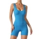 thumbnail image 4 of Rompers AURUZA Workout, sin costuras, para yoga, acanalado, para mujer, talla S, 4 of 7