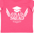 thumbnail image 4 of Inktastic Grad Squad with Graduation Cap and Wings Boys or Girls Toddler T-Shirt, 4 of 5