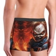 thumbnail image 7 of Lsque Chucky Pattern Men’s Total Support Pouch Boxer Briefs, X-Temp Cooling, Moisture-Wicking Underwear, Regular, Long-leg and Trunk-Small, 7 of 7