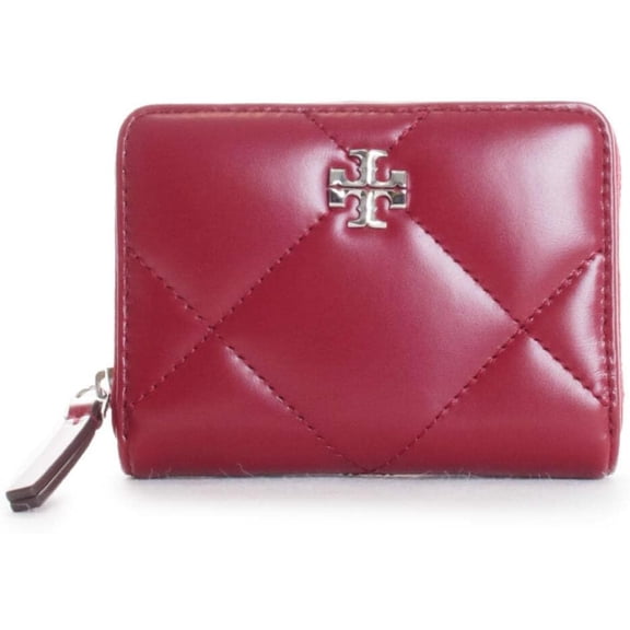 Tory Burch Women's Kira Zip-Around Wallet, Red