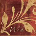 thumbnail image 2 of Kristin Emery 26x26 Gallery Wrapped Canvas Wall Art Titled - Red and Gold Wish II, 2 of 4