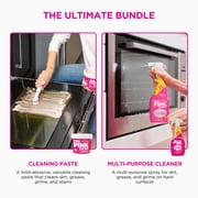 The Pink Stuff - Ultimate Bundle (1 Cleaning Paste, 1 Multi-Purpose Spray, 1 Cream Cleaner, 1 Bathroom Foam Cleaner)