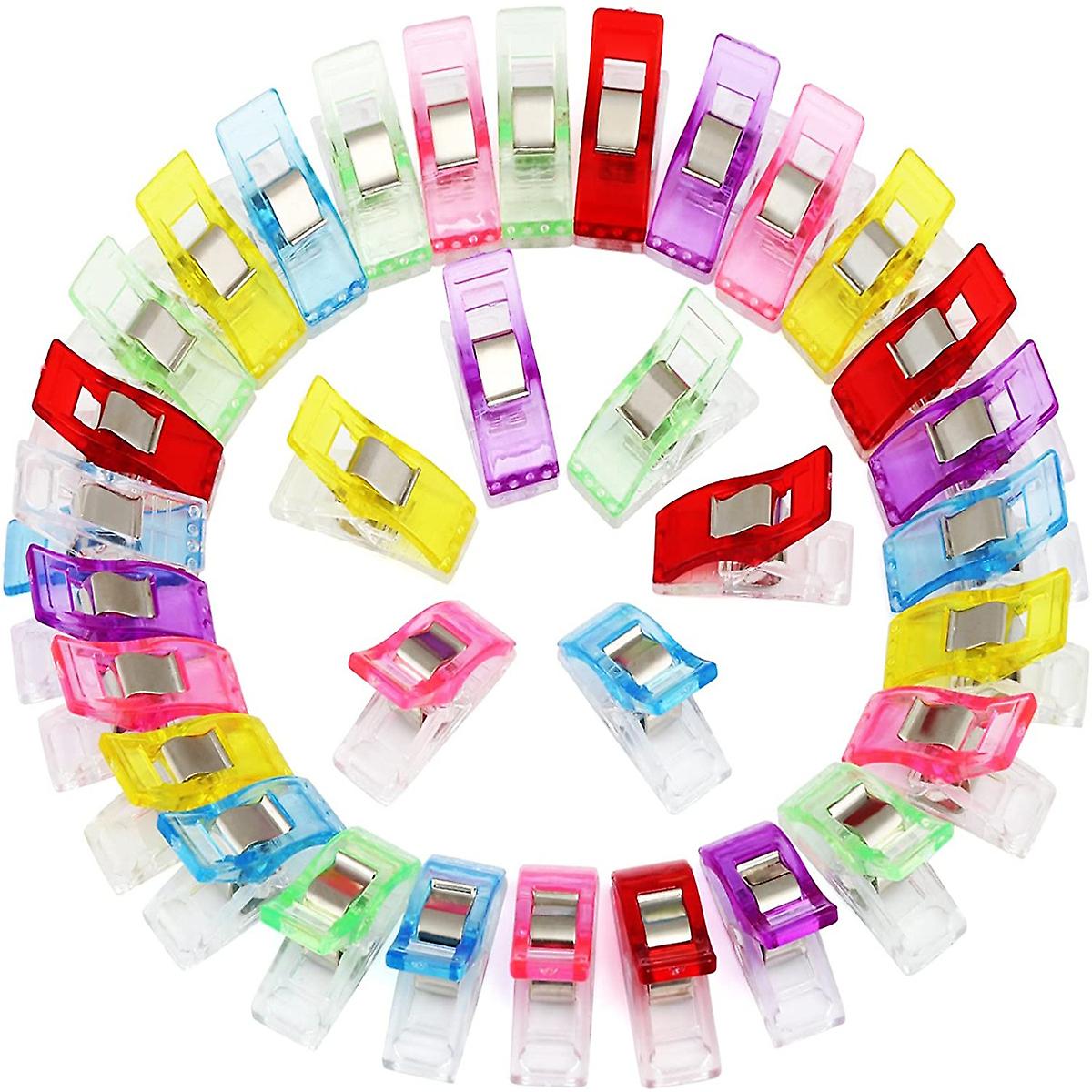 Multicolour Fabric Sewing Clips Pack Of 20 atelieryuwa.ciao.jp