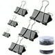 thumbnail image 1 of Abrazadera Para Carpetas De 120 Uds., Resistente Al Óxido, Abrazadera De Papel Resistente, Clip De Metal Compacto, Clip De Papel Portátil Duradero Con Caja De Almacenamiento matsuzay EL010923-00, 1 of 5