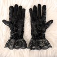 thumbnail image 4 of Dalrosia Lace Gloves For Women Elegant Short Lace Gloves Tea Party Gloves Wrist Length Floral Gloves Sunblock Bridal Gloves, 4 of 4
