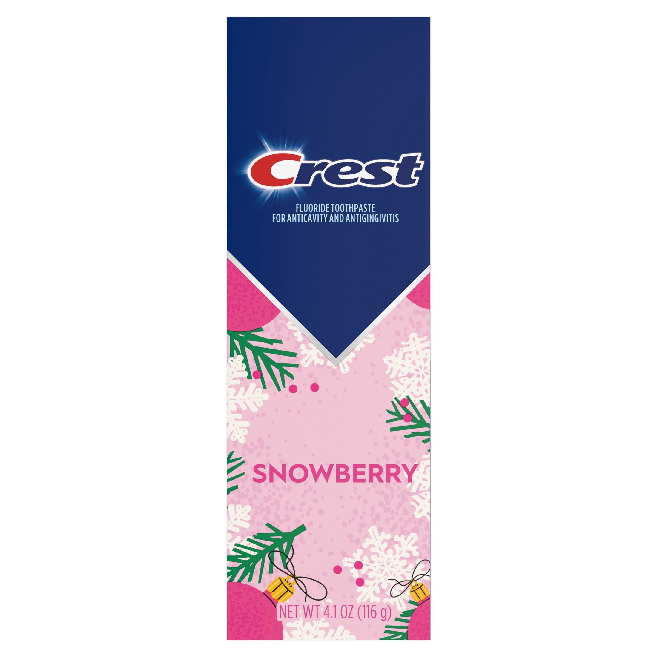 Crest Toothpaste, Snowberry Toothpaste, 4.1 oz