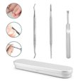 thumbnail image 1 of 3PCS Upgraded Ingrown Toenail Tool, Ingrown Toenail File and Lifter, Podiatrist Nail Treatment Tools, 1 of 4