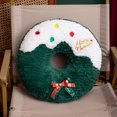 thumbnail image 2 of Muñeca de peluche con dibujos animados de rosquilla navideña de 40 cm, relleno suave, 2 of 2
