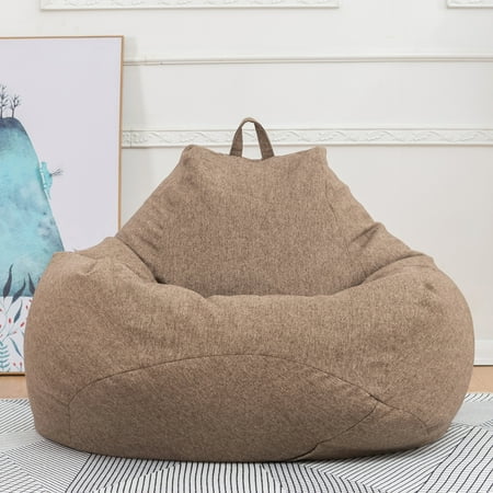 NK Super Soft Padded Sofa Sandbag Chair Cover is Perfect for Any Room Lounger Sofa Furniture Sofa Tatami Suitable for Adults Kids Size 27.6 x31.5  (Not Included Filling)