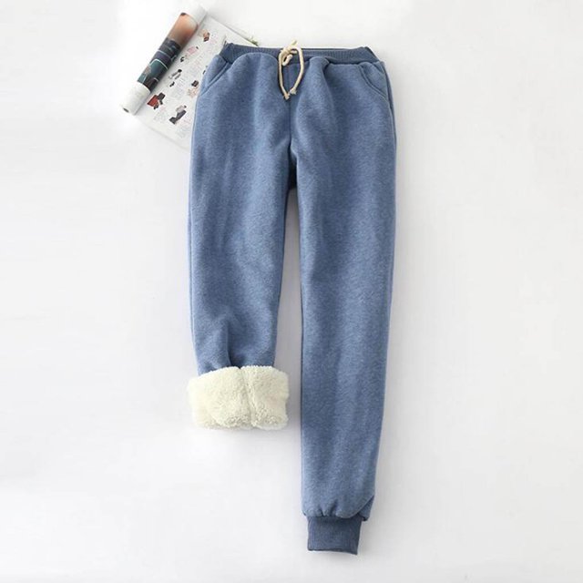 Pntutb mujeres nuevo invierno Color sólido polar tamaño grande Wei pantalones Casual Harun Leggings Pntutb Pntutb-5804