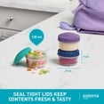 thumbnail image 2 of Sistema To Go Round Mini Bites 3-Pack (Colors May Vary), 2 of 16