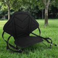 thumbnail image 1 of HEATSHAKING Durable Black Kayak Backrest Cushion Ergonomic Design Breathable Outdoor Back Support Pad, 1 of 8