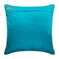 thumbnail image 3 of The HomeCentric Pillow Cover, Pillow Covers, Pillow Covers Pack of 2, 18x18 inch (45x45 cm) Blue, Velvet Throw Pillow Covers, Handmade Pillow Covers, Traditional Style, Art Deco Easter - Amazement, 3 of 3