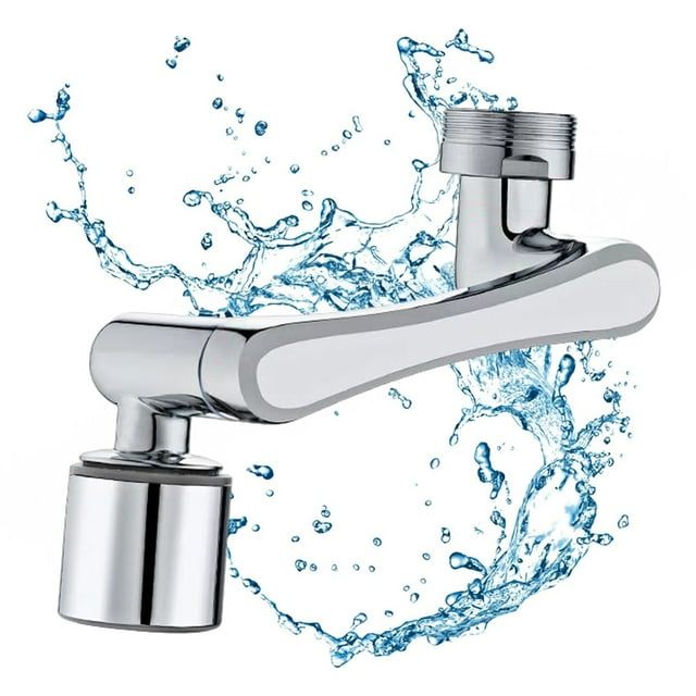 Aireador de grifo giratorio de ajuste universal Extensor de grifo giratorio de 360° con 2 modos de agua